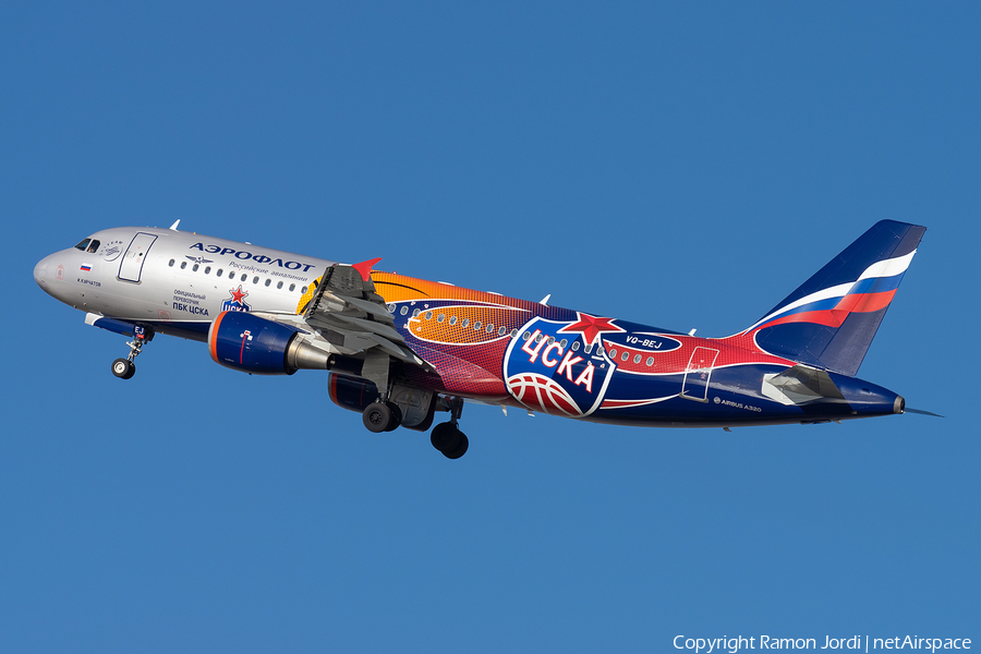 Aeroflot - Russian Airlines Airbus A320-214 (VQ-BEJ) | Photo 365355