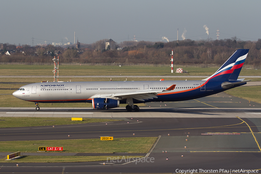 Aeroflot - Russian Airlines Airbus A330-343E (VQ-BEK) | Photo 62163