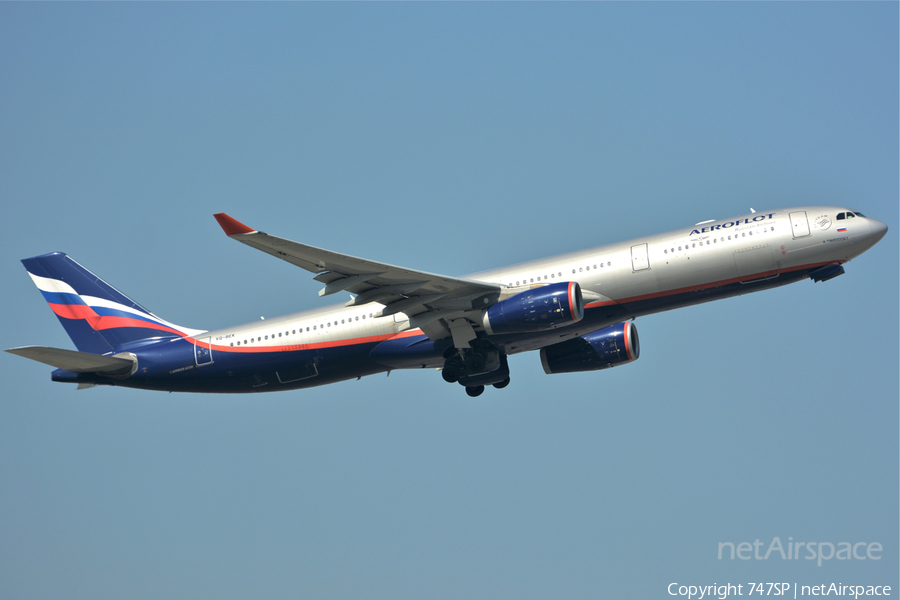 Aeroflot - Russian Airlines Airbus A330-343E (VQ-BEK) | Photo 40109