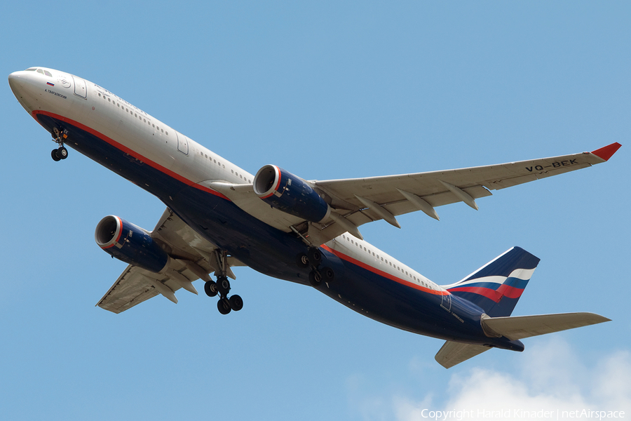 Aeroflot - Russian Airlines Airbus A330-343E (VQ-BEK) | Photo 304066