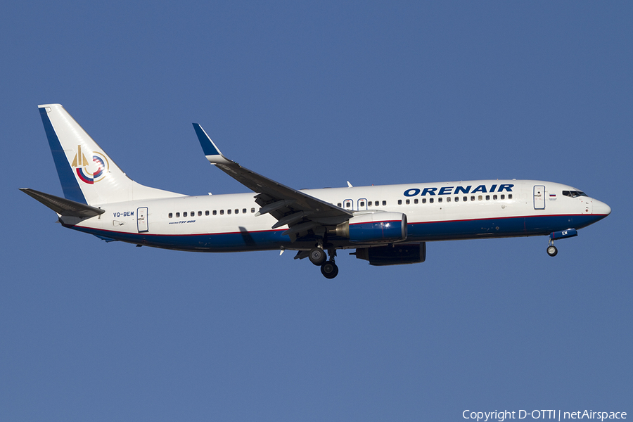 Orenair Boeing 737-85R (VQ-BEM) | Photo 392842