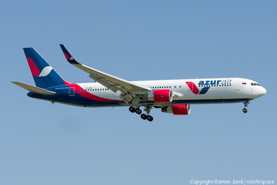 Azur Air Boeing 767-33A(ER) (VQ-BEO) | Photo 387050