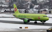 S7 Airlines Airbus A320-214 (VQ-BES) at  Innsbruck - Kranebitten, Austria