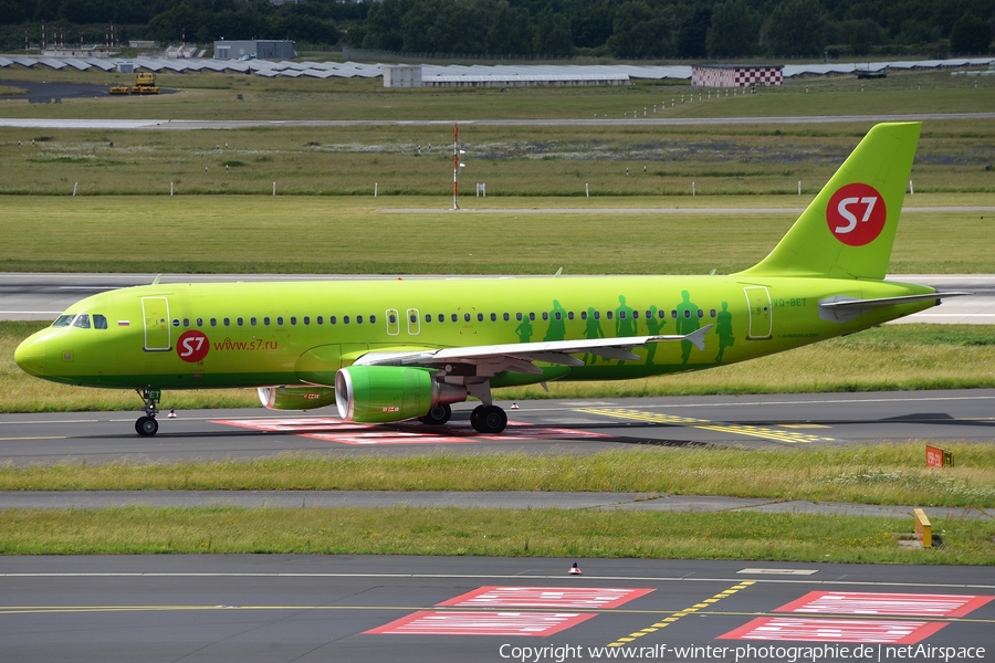 S7 Airlines Airbus A320-214 (VQ-BET) | Photo 406039