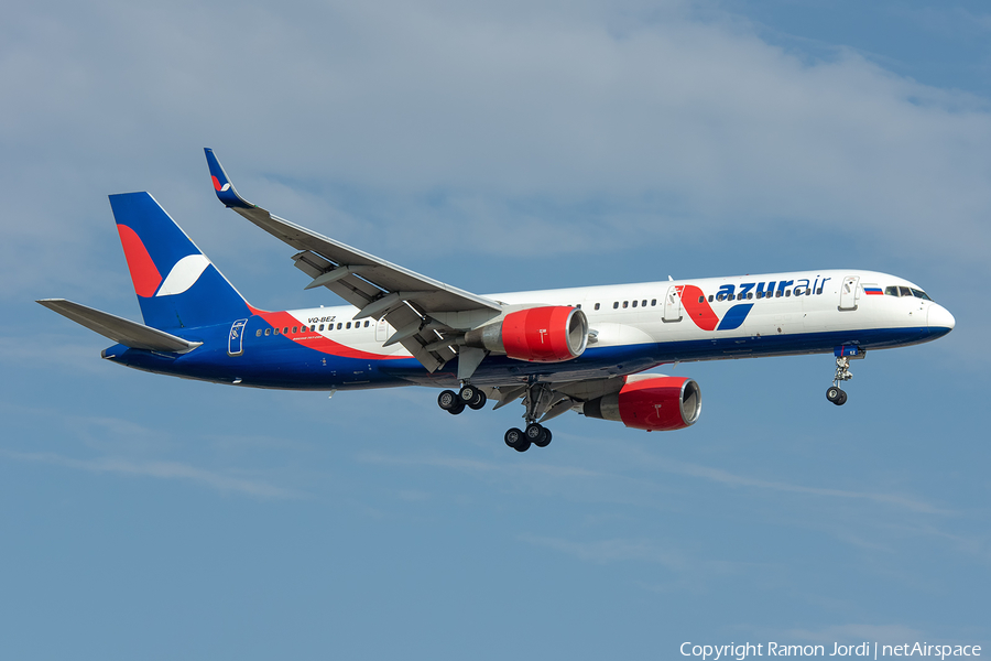 Azur Air Boeing 757-2Q8 (VQ-BEZ) | Photo 263359