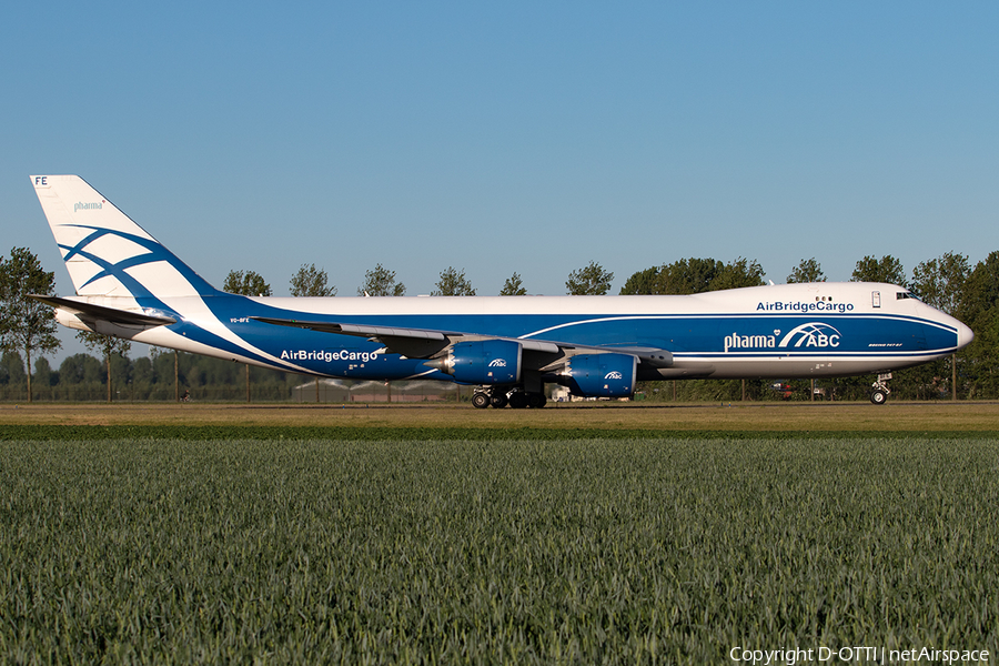 AirBridge Cargo Boeing 747-83QF (VQ-BFE) | Photo 388615