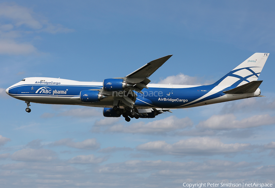 AirBridge Cargo Boeing 747-83QF (VQ-BFE) | Photo 401808