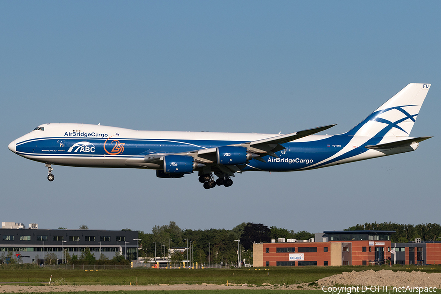 AirBridge Cargo Boeing 747-83QF (VQ-BFU) | Photo 167017