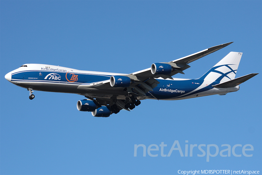 AirBridge Cargo Boeing 747-83QF (VQ-BFU) | Photo 133675