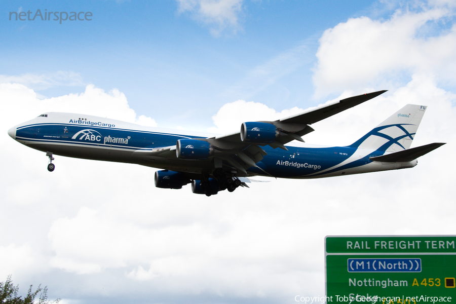 AirBridge Cargo Boeing 747-83QF (VQ-BFU) | Photo 397674