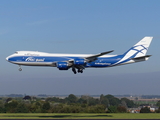 AirBridge Cargo Boeing 747-83QF (VQ-BFU) at  Liege - Bierset, Belgium