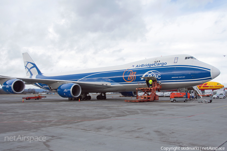 AirBridge Cargo Boeing 747-83QF (VQ-BFU) | Photo 151288