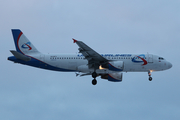 Ural Airlines Airbus A320-214 (VQ-BFV) at  Moscow - Domodedovo, Russia