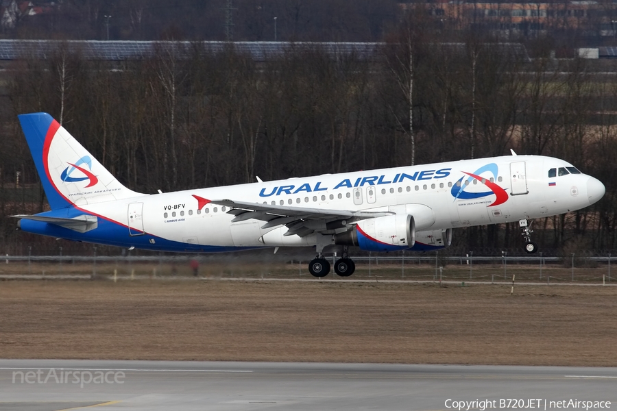 Ural Airlines Airbus A320-214 (VQ-BFV) | Photo 69326