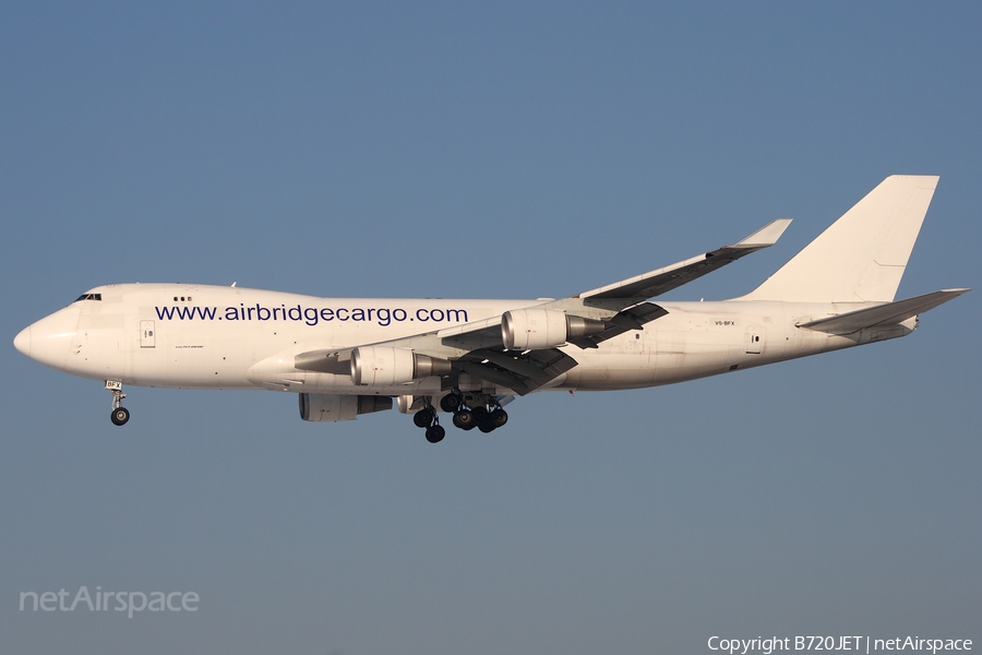 AirBridge Cargo Boeing 747-428(ERF/SCD) (VQ-BFX) | Photo 261061