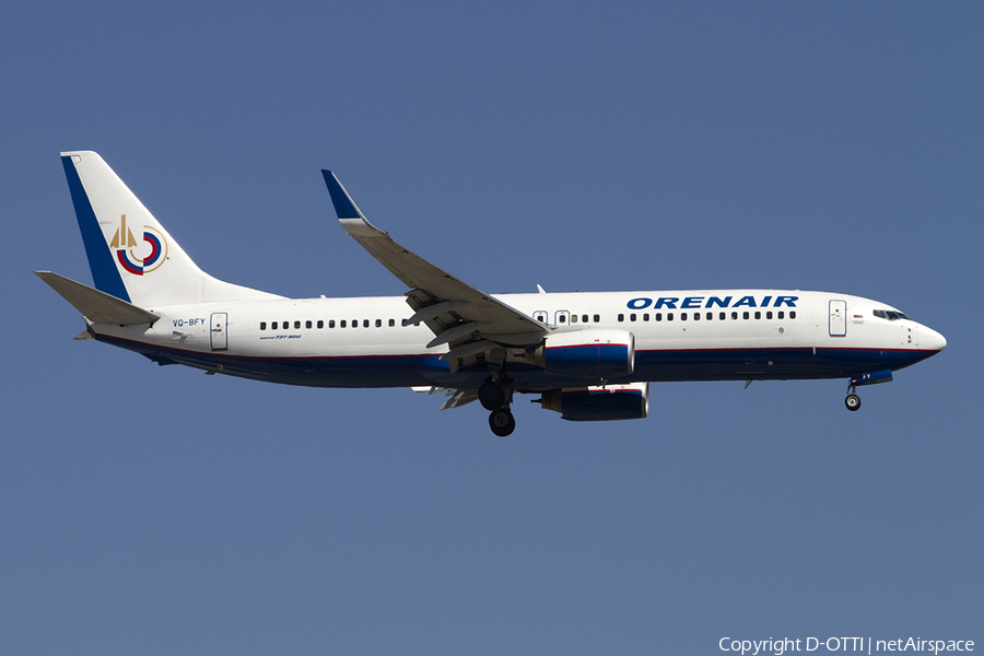 Orenair Boeing 737-86N (VQ-BFY) | Photo 391023