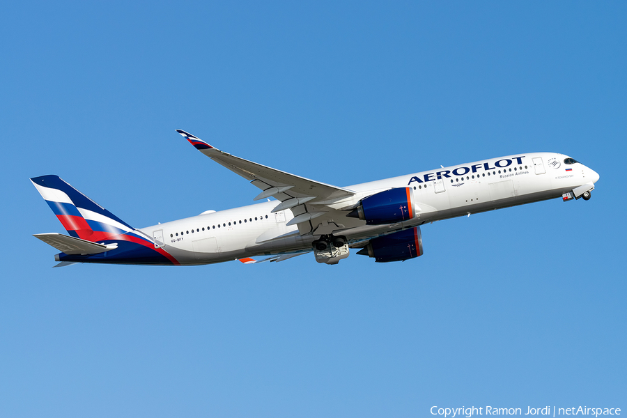 Aeroflot - Russian Airlines Airbus A350-941 (VQ-BFY) | Photo 389571