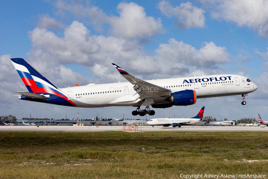 Aeroflot - Russian Airlines Airbus A350-941 (VQ-BFY) | Photo 468558