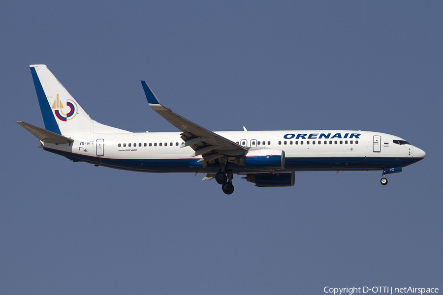 Orenair Boeing 737-86N (VQ-BFZ) | Photo 392219