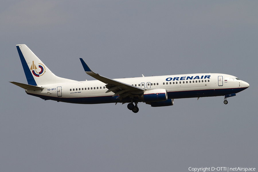 Orenair Boeing 737-86N (VQ-BFZ) | Photo 308626