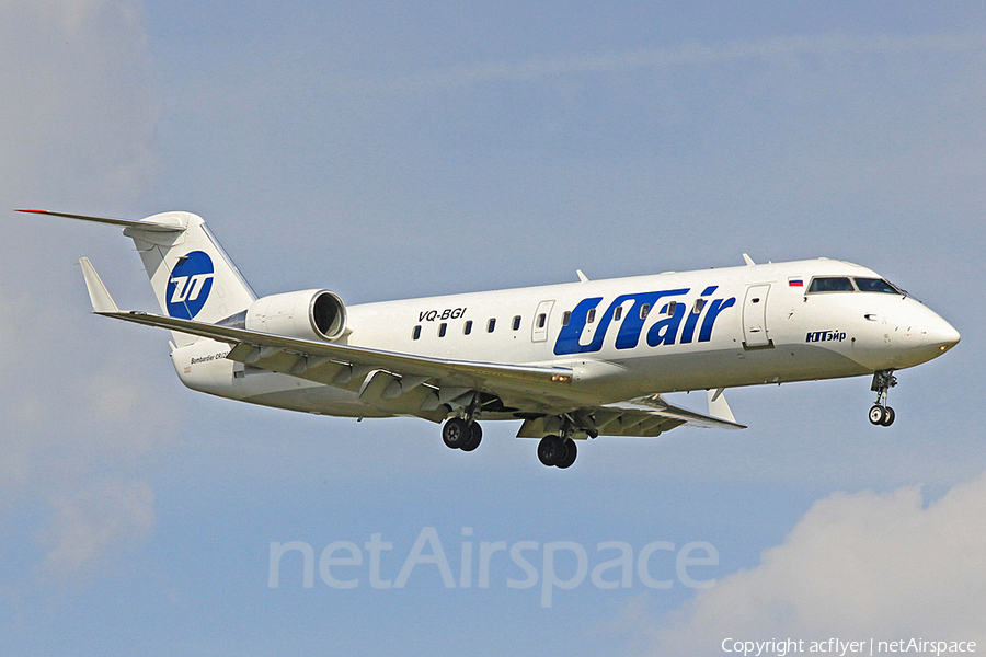 UTair Aviation Bombardier CRJ-200LR (VQ-BGI) | Photo 348350