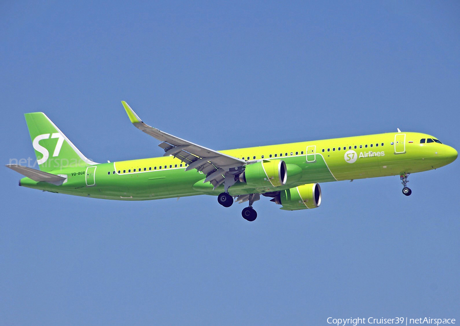 S7 Airlines Airbus A321-271N (VQ-BGR) | Photo 365143