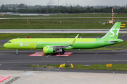 S7 Airlines Airbus A321-271N (VQ-BGU) at  Dusseldorf - International, Germany