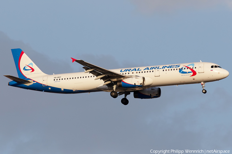 Ural Airlines Airbus A321-231 (VQ-BGY) | Photo 333906