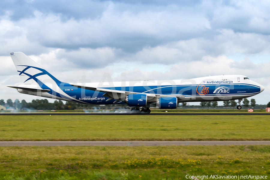 AirBridge Cargo Boeing 747-8HVF (VQ-BGZ) | Photo 118430