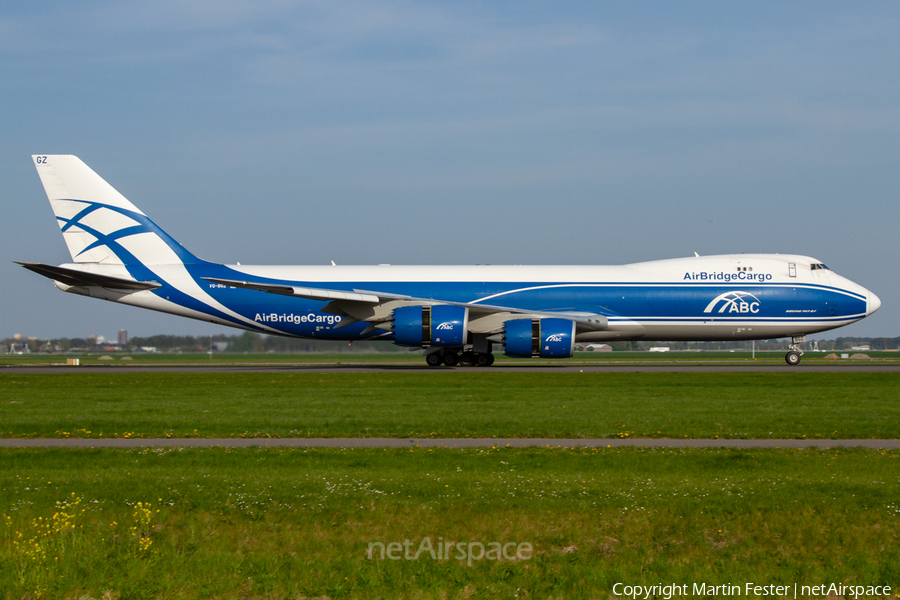 AirBridge Cargo Boeing 747-8HVF (VQ-BGZ) | Photo 315616