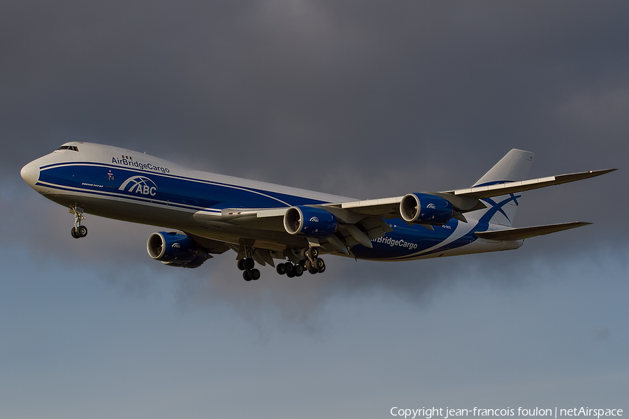 AirBridge Cargo Boeing 747-8HVF (VQ-BGZ) | Photo 410406