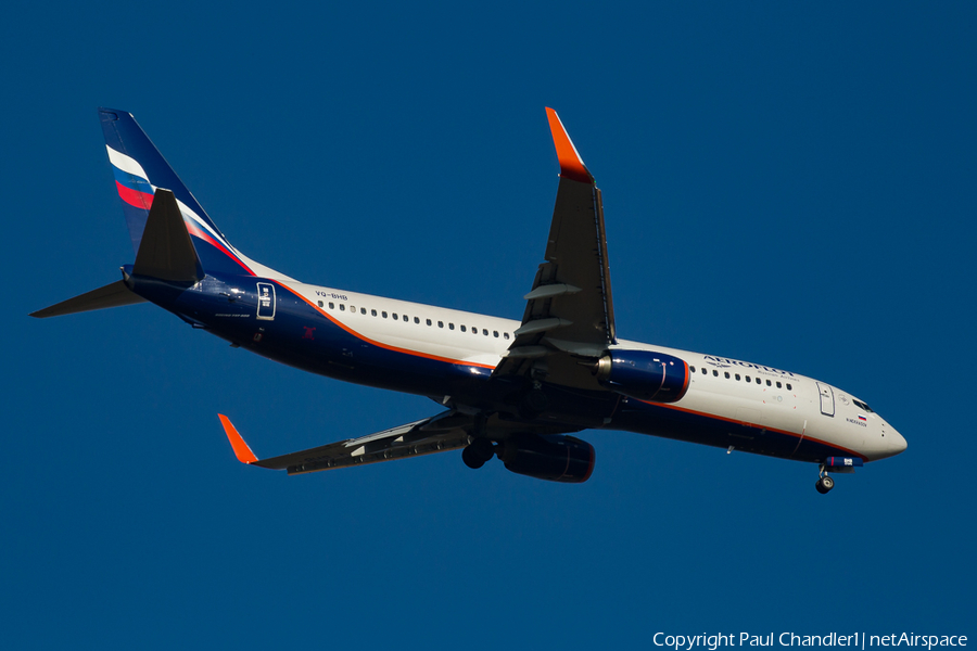 Aeroflot - Russian Airlines Boeing 737-8LJ (VQ-BHB) | Photo 222768