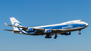 AirBridge Cargo Boeing 747-4KZF (VQ-BHE) at  Amsterdam - Schiphol, Netherlands