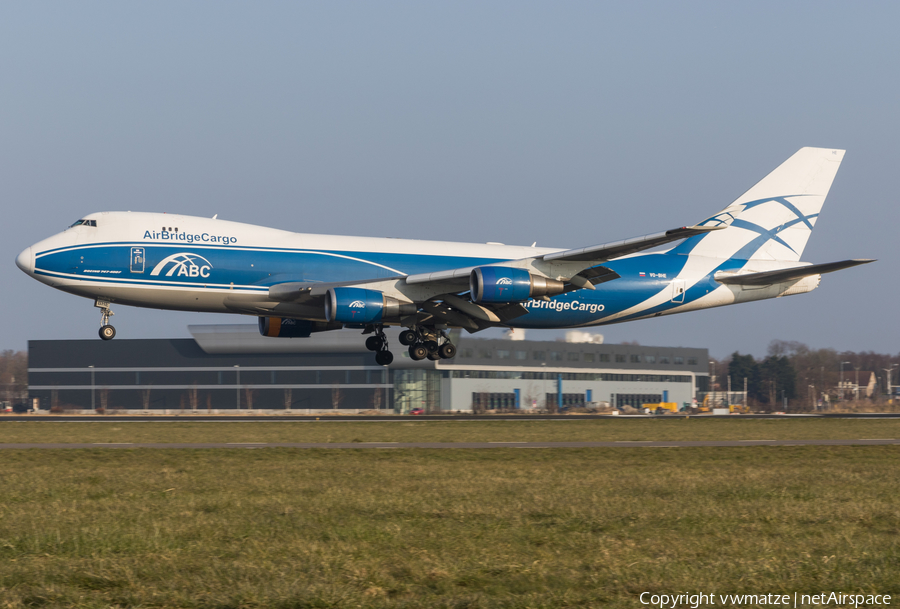 AirBridge Cargo Boeing 747-4KZF (VQ-BHE) | Photo 420292