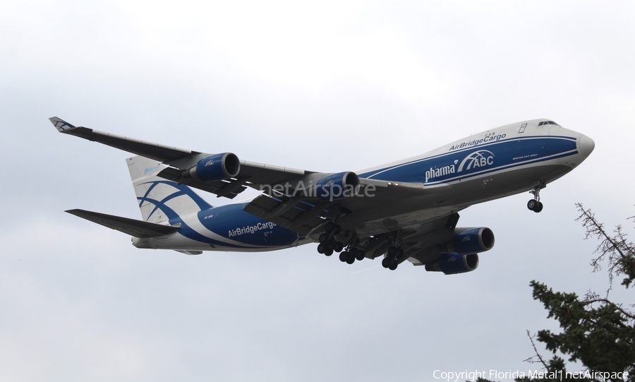 AirBridge Cargo Boeing 747-4KZF (VQ-BHE) | Photo 408112