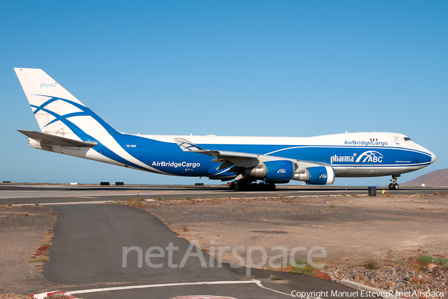 AirBridge Cargo Boeing 747-4KZF (VQ-BHE) | Photo 324082