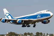 AirBridge Cargo Boeing 747-4KZF (VQ-BHE) at  Amsterdam - Schiphol, Netherlands