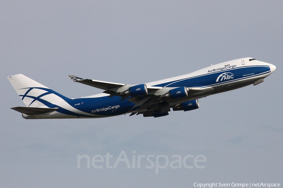 AirBridge Cargo Boeing 747-4KZF (VQ-BHE) | Photo 27686