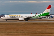 Somon Air Tajikistan Boeing 737-8GP (VQ-BHE) at  Munich, Germany
