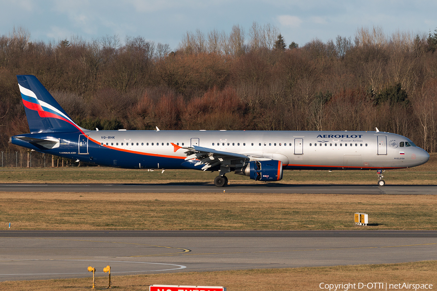 Aeroflot - Russian Airlines Airbus A321-211 (VQ-BHK) | Photo 137808