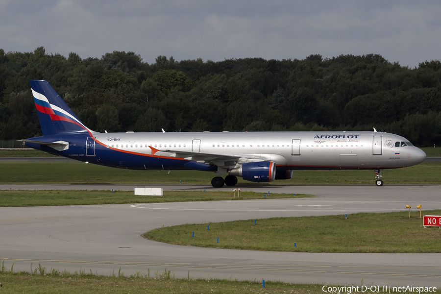 Aeroflot - Russian Airlines Airbus A321-211 (VQ-BHK) | Photo 417702