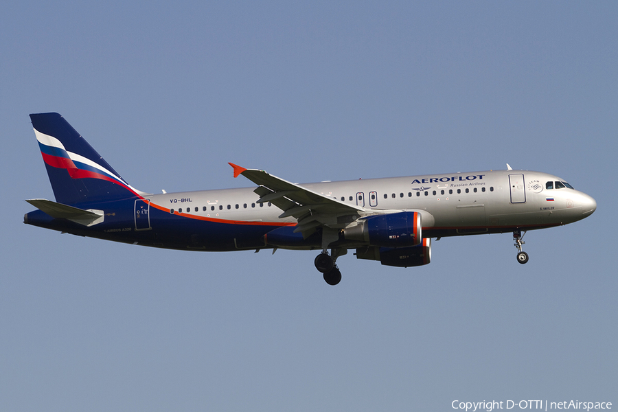 Aeroflot - Russian Airlines Airbus A320-214 (VQ-BHL) | Photo 348389