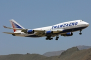 Transaero Airlines Boeing 747-4F6 (VQ-BHX) at  Gran Canaria, Spain