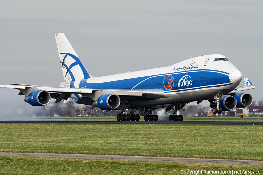 AirBridge Cargo Boeing 747-4KZF (VQ-BIA) | Photo 155536