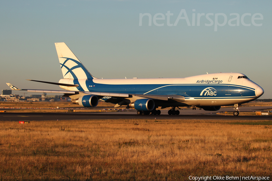 AirBridge Cargo Boeing 747-4KZF (VQ-BIA) | Photo 80837