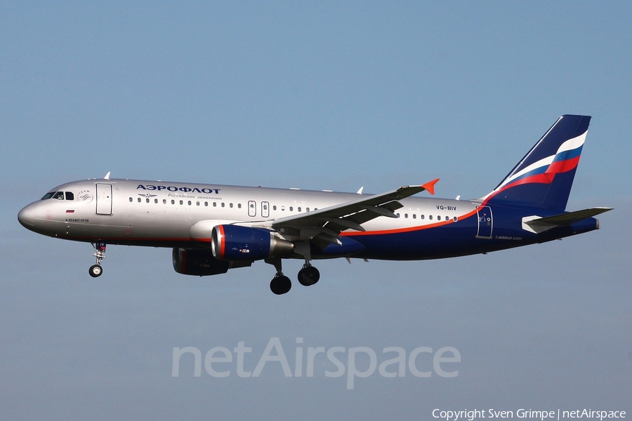 Aeroflot - Russian Airlines Airbus A320-214 (VQ-BIV) | Photo 18081