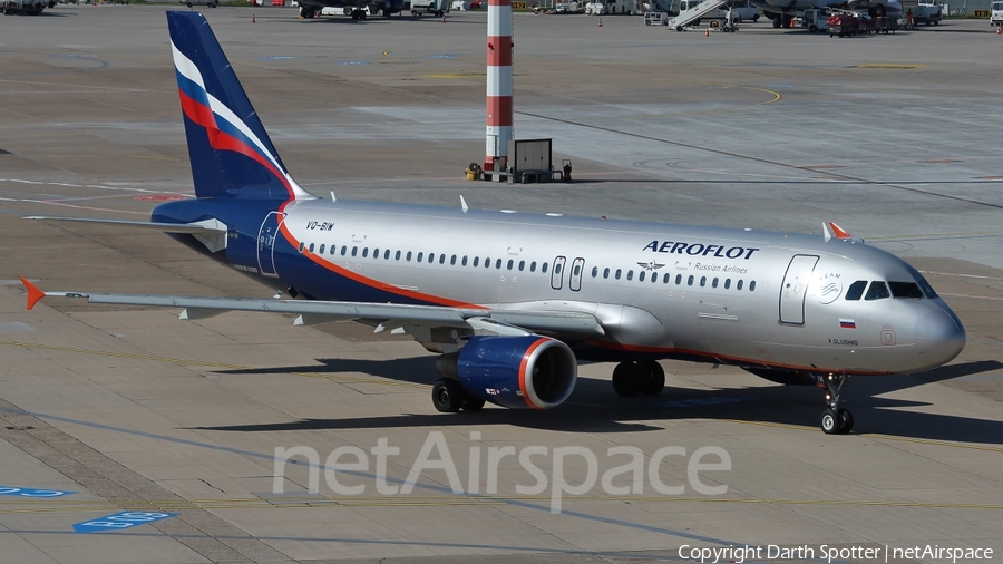 Aeroflot - Russian Airlines Airbus A320-214 (VQ-BIW) | Photo 222490