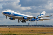 AirBridge Cargo Boeing 747-446F (VQ-BJB) at  Berlin - Schoenefeld, Germany