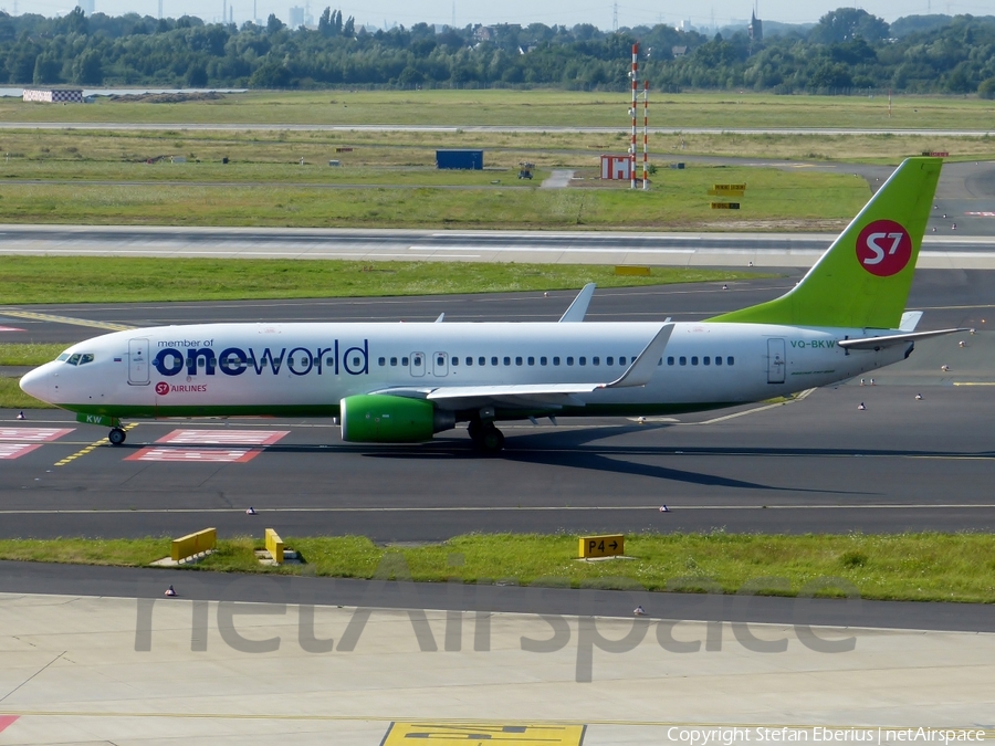 S7 Airlines Boeing 737-8ZS (VQ-BKW) | Photo 132256