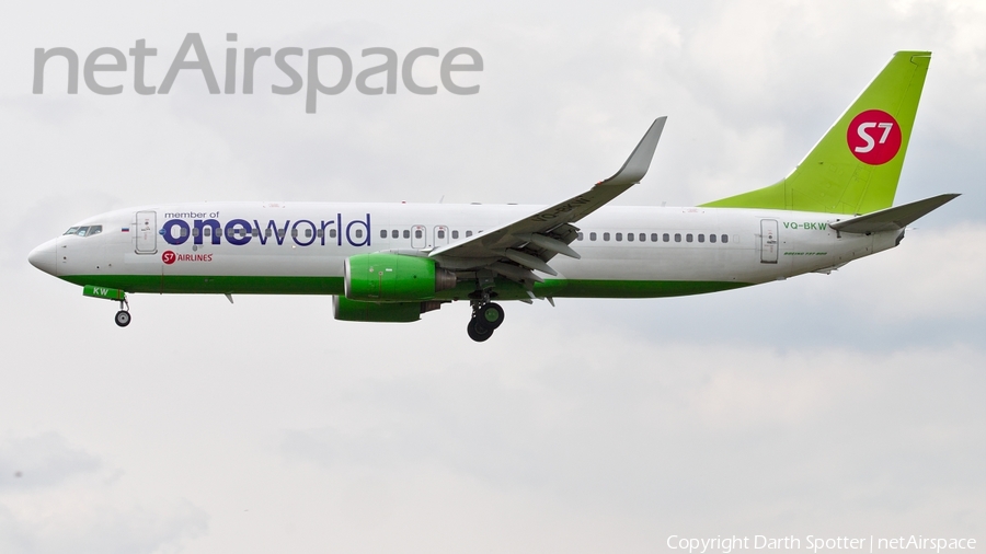 S7 Airlines Boeing 737-8ZS (VQ-BKW) | Photo 168388